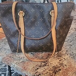 Louis Vuitton Dark Brown  Monogram Tote
